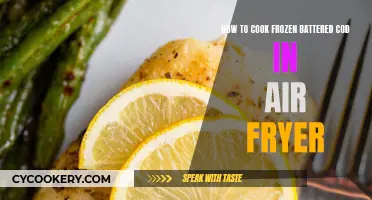 Air Fryer Battered Cod: Frozen to Crispy Perfection