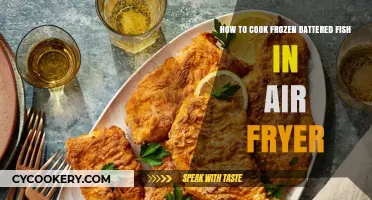 Crispy Battered Fish: Air Fryer Mastery with Frozen Fish Fillets