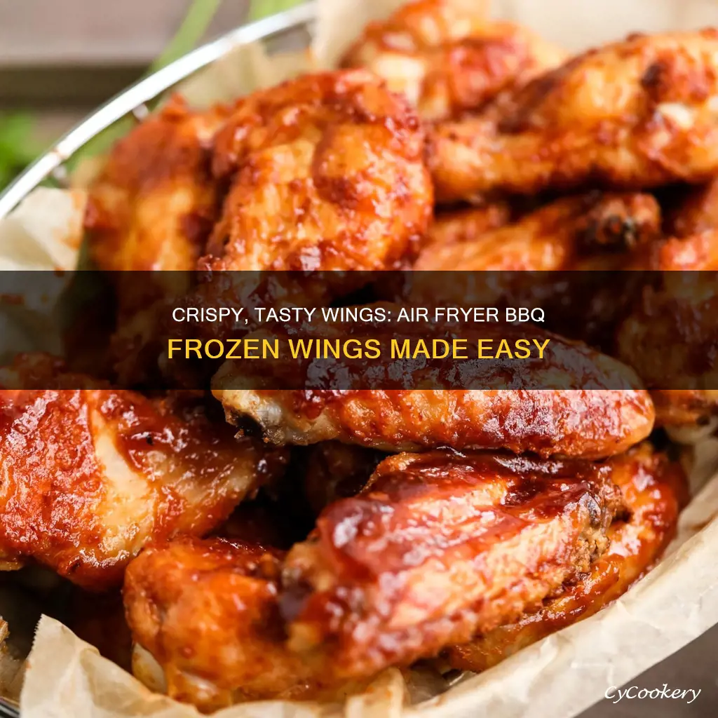 how to cook frozen bbq wings in air fryer