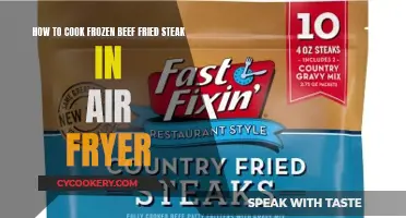 Air Fryer Hack: Frozen Beef Steak, Quick Fry!