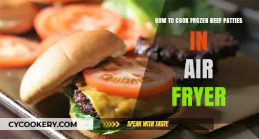 Air Fryer Beef Patties: Quick & Easy Recipe Guide