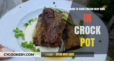 Crock Pot Cooking: Frozen Beef Ribs Perfection