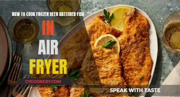 Crispy, Battered Fish: Air Fryer Perfection with Frozen Fish Fillets