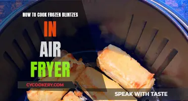 Blintz Bliss: Air Fryer Magic for Quick, Tasty Frozen Treats