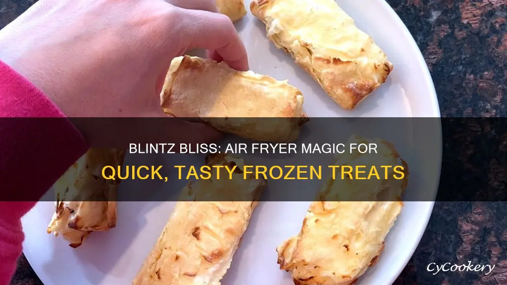 how to cook frozen blintzes in air fryer