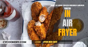 Crispy Chicken Fingers: Air Fryer Magic for Frozen Breaded Pieces