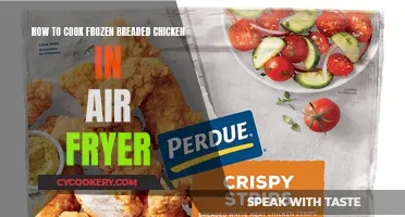 Air Fryer Frozen Breaded Chicken: Quick, Easy, Crispy!