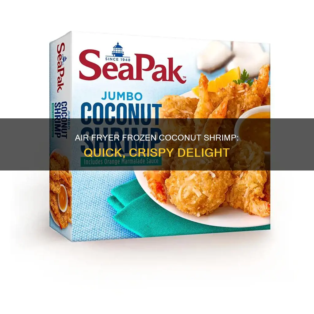 how to cook frozen breaded coconut shrimp in air fryer