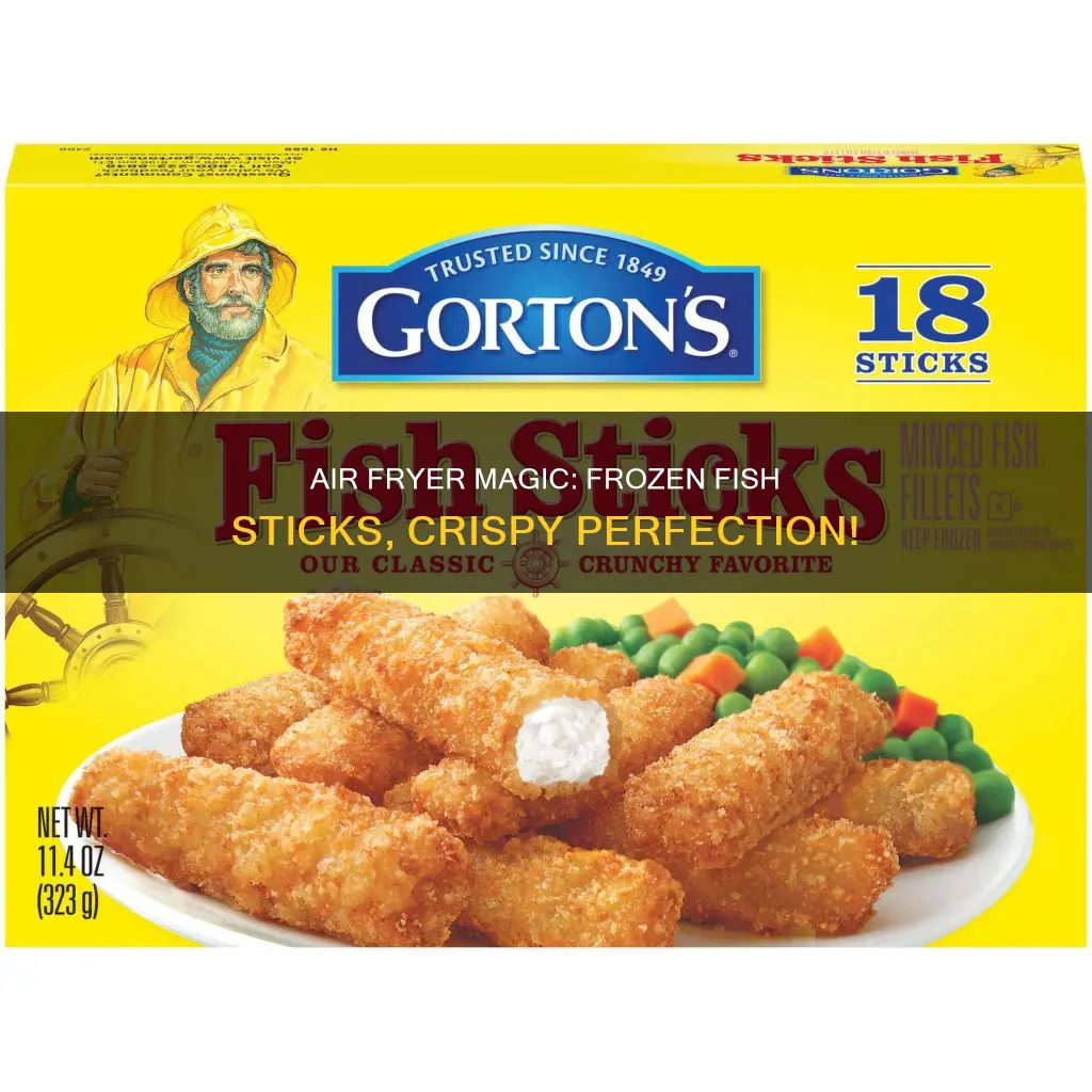 how to cook frozen breaded fish sticks in air fryer