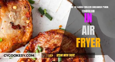 Air Fryer Frozen Breaded Pork Tenderloin: Quick and Easy!