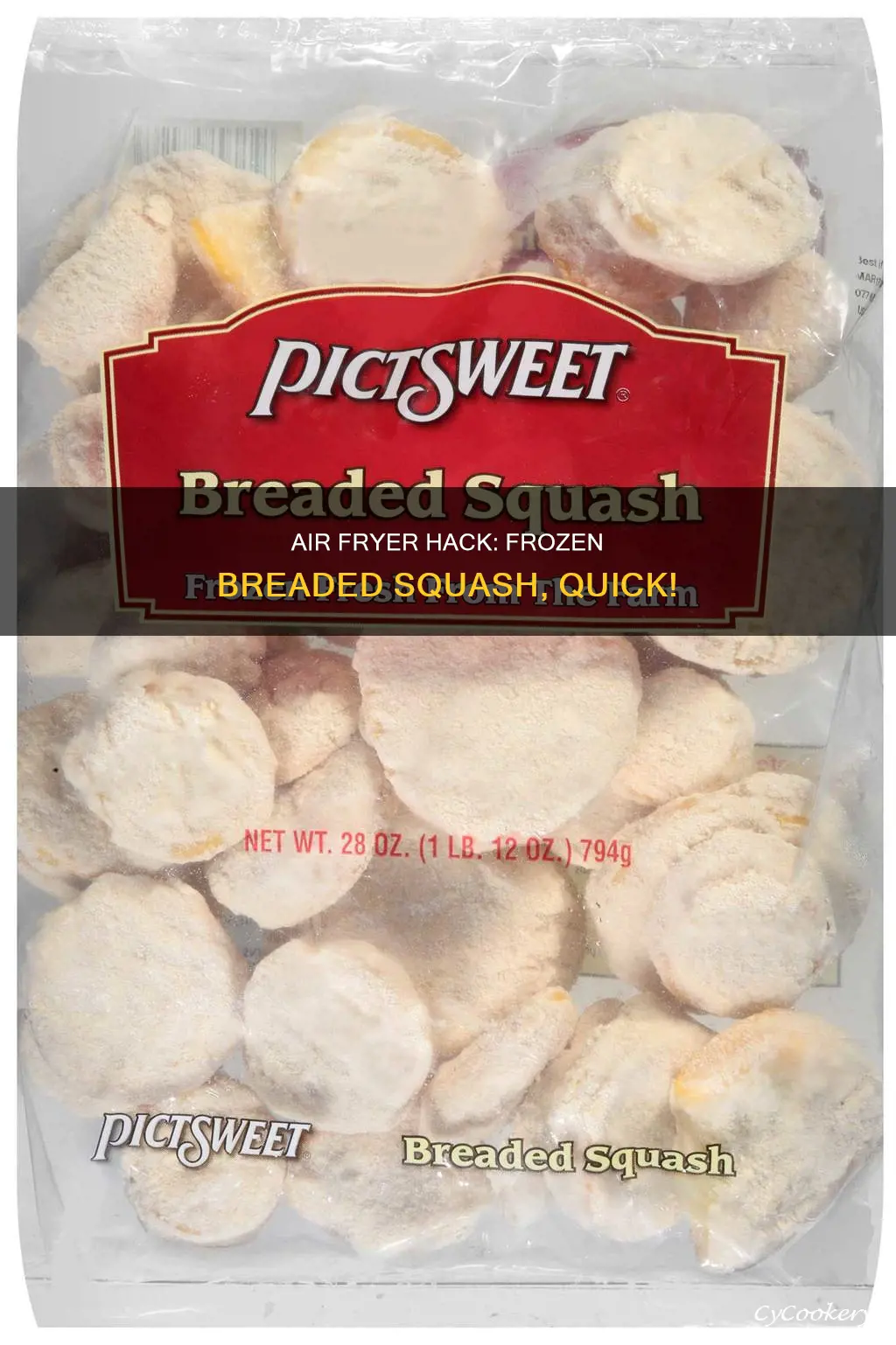 how to cook frozen breaded squash in air fryer