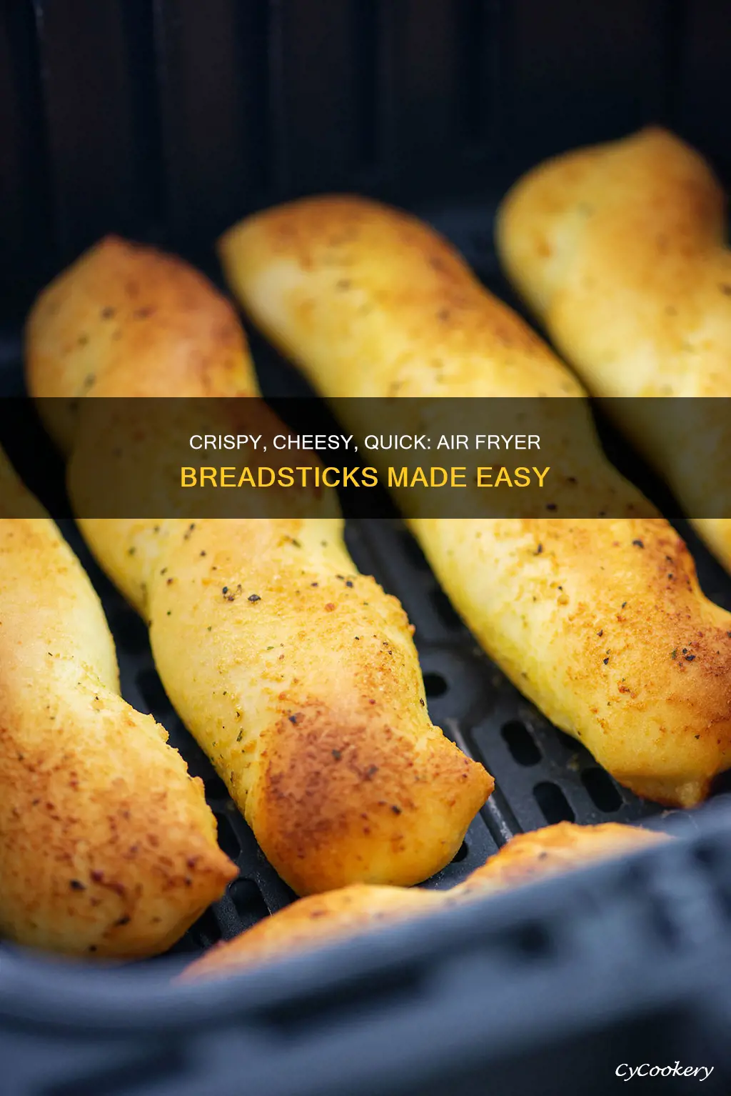 how to cook frozen breadsticks in an air fryer