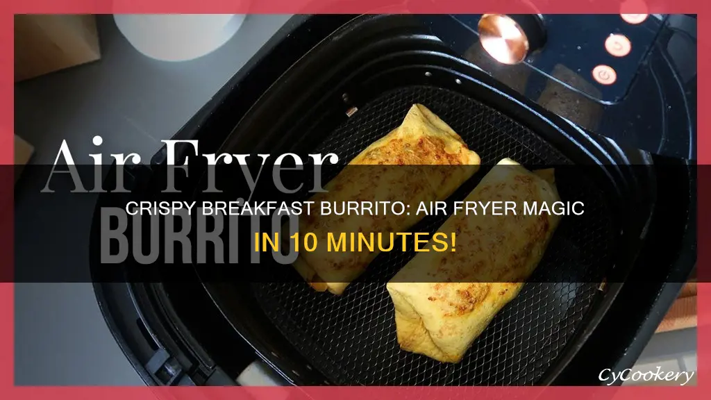 how to cook frozen breakfast burrito in air fryer