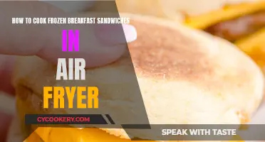 Air Fryer Hack: Frozen Breakfast Sandwiches