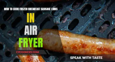 Air Fryer Hack: Frozen Sausage Links