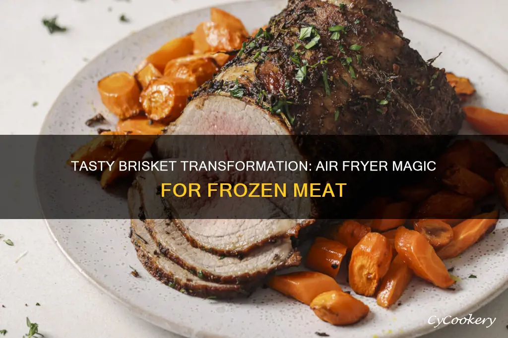 how to cook frozen brisket in an air fryer