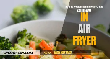 Air Fryer Frozen Broccoli and Cauliflower: Quick and Easy!