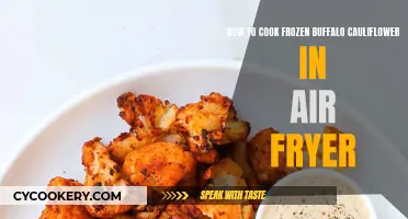 Air Fryer Frozen Buffalo Cauliflower: Quick, Easy, Delicious