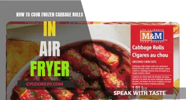Air Fryer Cabbage Rolls: Frozen to Fabulous