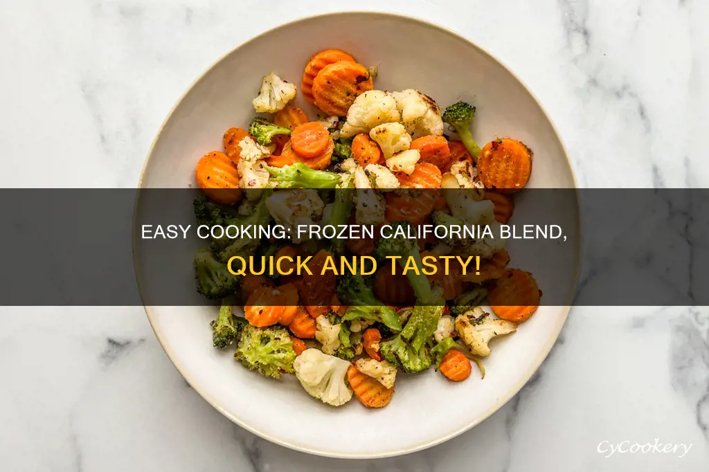 how to cook frozen california blend