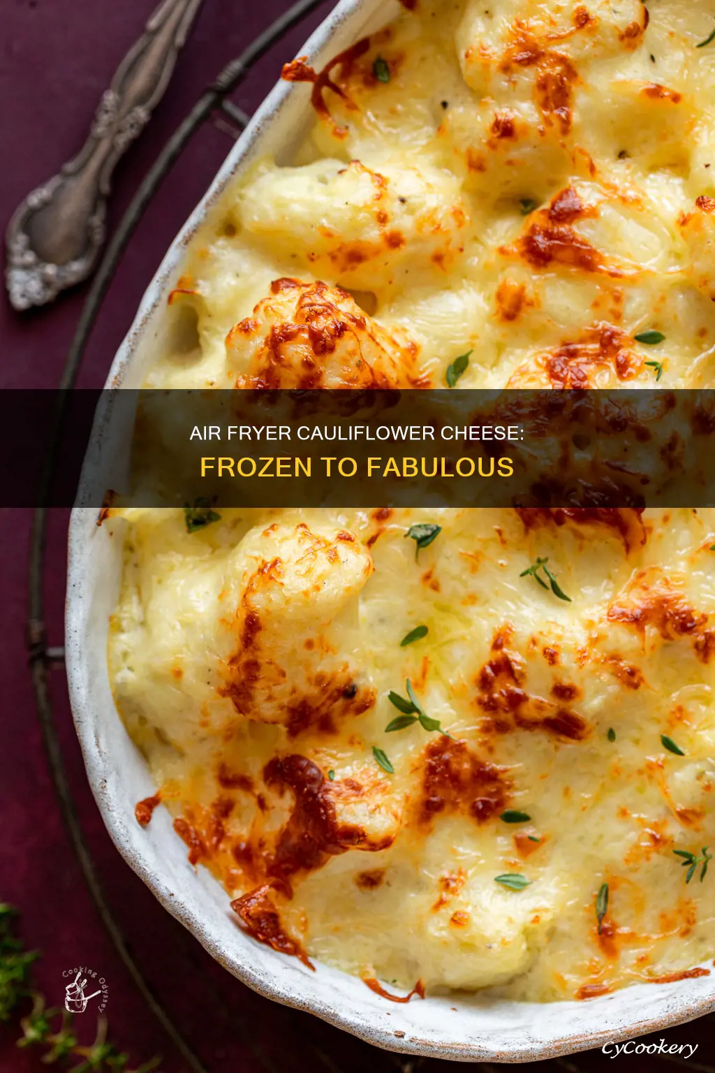 how to cook frozen cauliflower cheese in air fryer