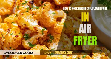 Air Fryer Cauliflower Fries: Frozen to Crispy