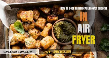 Air Fryer Magic: Frozen Cauliflower Gnocchi