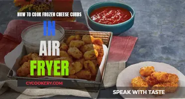 Crispy, Golden Curds: Air Fryer Cheeseburger Delight