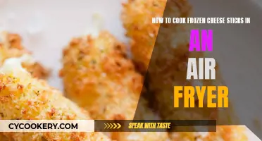 Cheesy Delight: Air Fryer Frozen Cheese Sticks Recipe