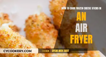 Air Fryer Frozen Cheese Sticks: Quick, Easy, Delicious