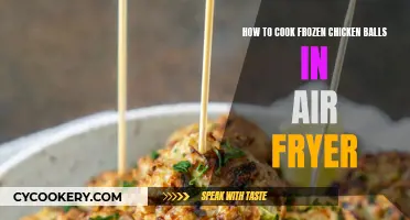 Crispy, Golden Chicken Balls: Air Fryer Magic