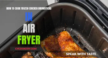 Air-Fryer Chicken Drumsticks: Frozen to Crispy
