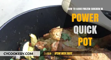 Quick Pot Frozen Chicken: Easy, Fast, Delicious
