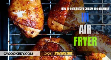 Crispy, Golden Chicken: Air Fryer Frozen Leg Quarter Mastery