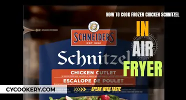 Air Fryer Frozen Chicken Schnitzel: Quick, Easy, Delicious!