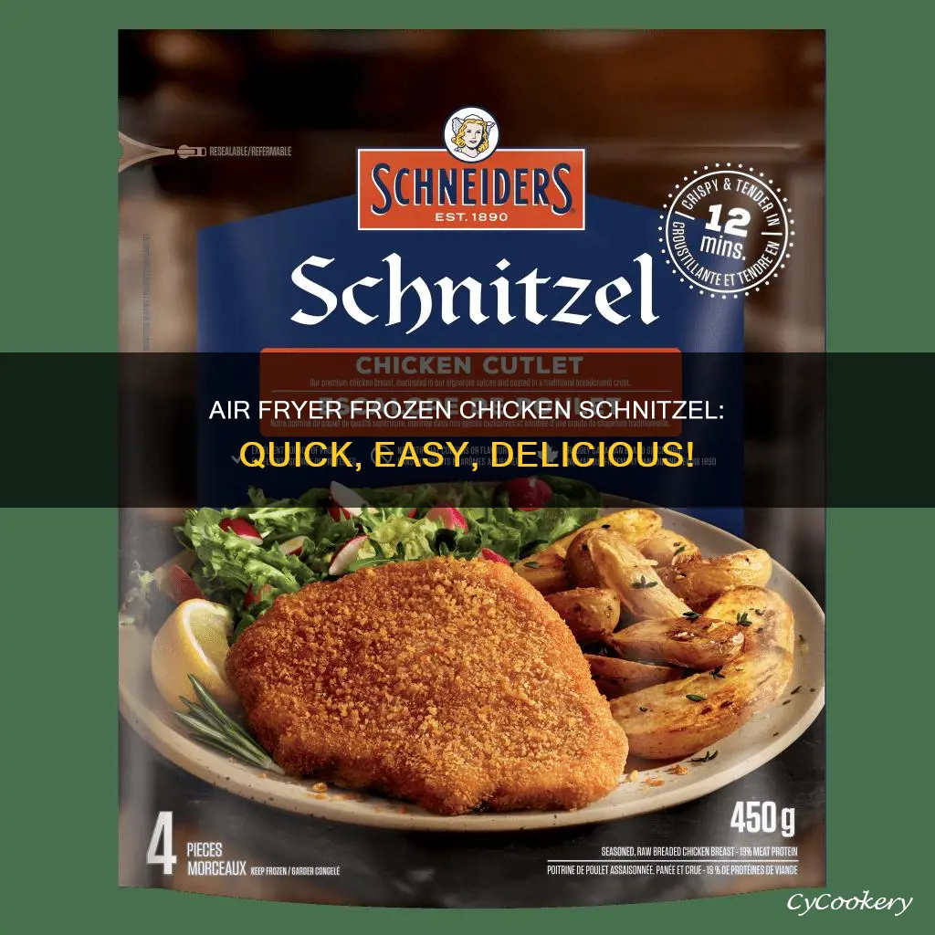 how to cook frozen chicken schnitzel in air fryer