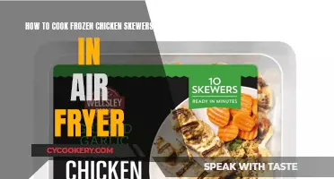 Air Fryer Frozen Chicken Skewers: Quick, Easy Steps