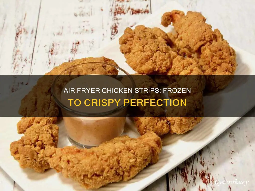 how to cook frozen chicken strips in nuwave air fryer