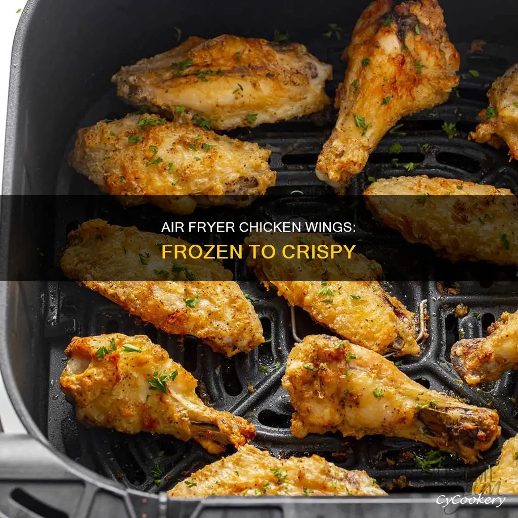 how to cook frozen chicken wings in cosori air fryer