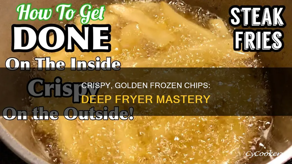 how to cook frozen chips in a deep fat fryer