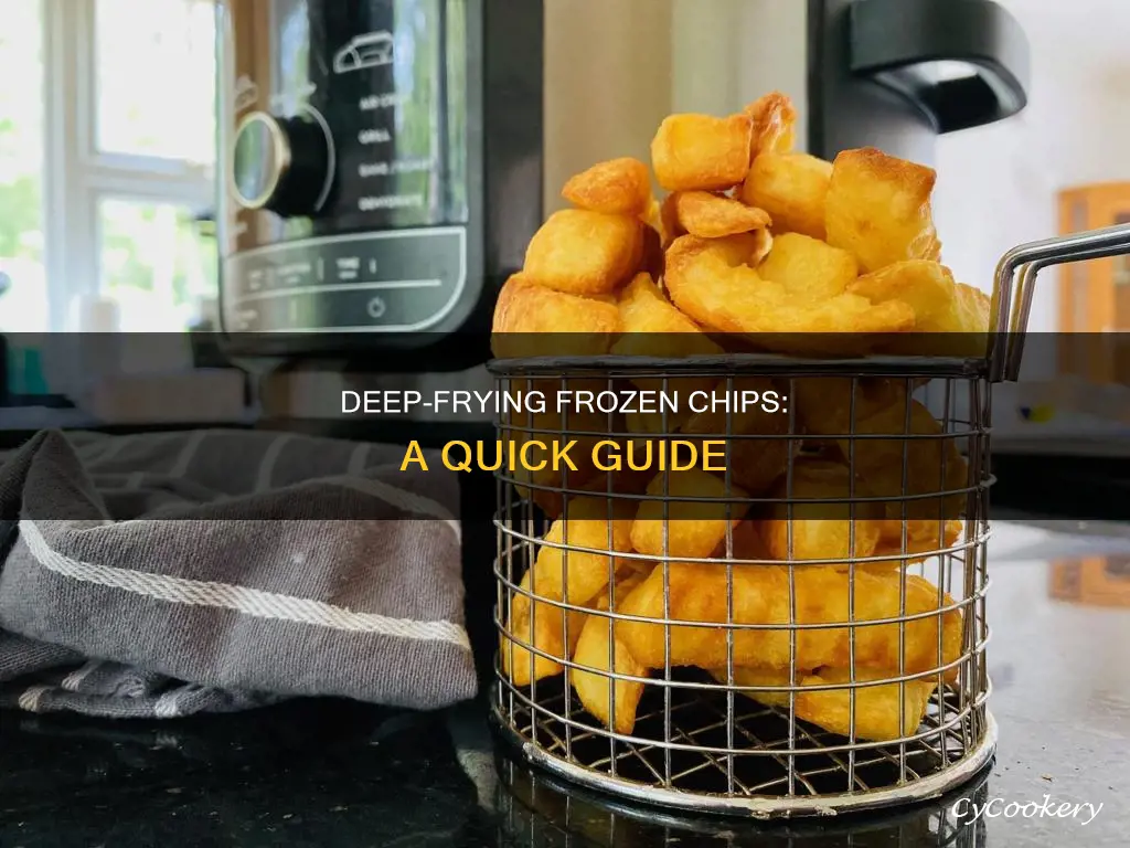 how to cook frozen chips in a deep fat fryer