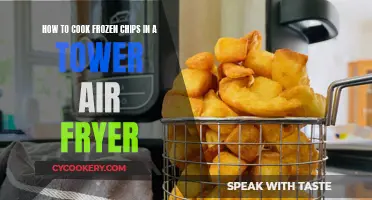 Crispy, Golden Frozen Chips: Tower Air Fryer Technique