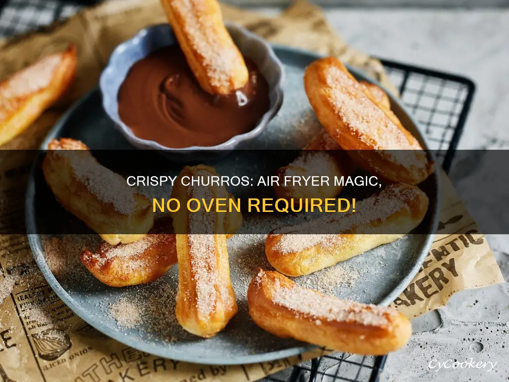 how to cook frozen churros in air fryer