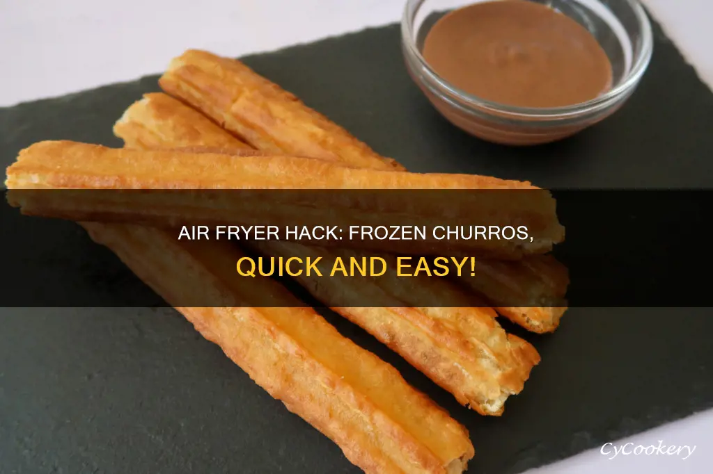 how to cook frozen churros in air fryer
