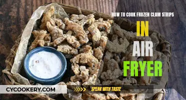 Crispy, Quick-Cooked: Air Fryer Frozen Clam Strips