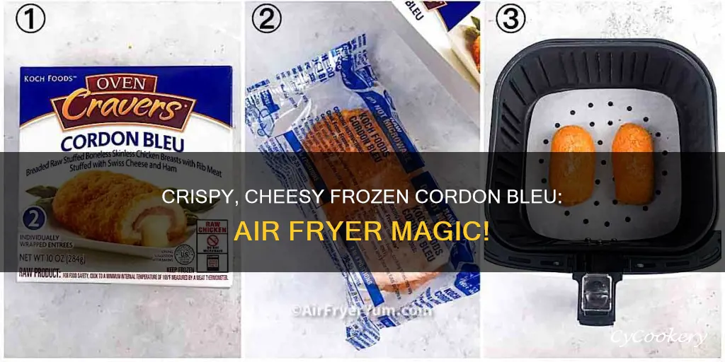 how to cook frozen cordon bleu in air fryer