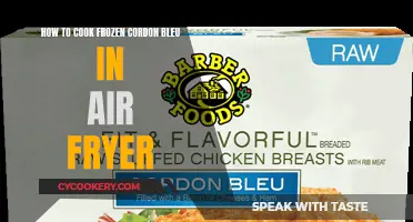 Air Fryer Frozen Cordon Bleu: Quick, Crispy, and Delicious!