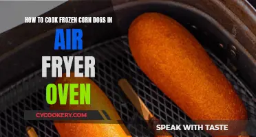 Crispy Corn Dog Treats: Air Fryer Oven Magic