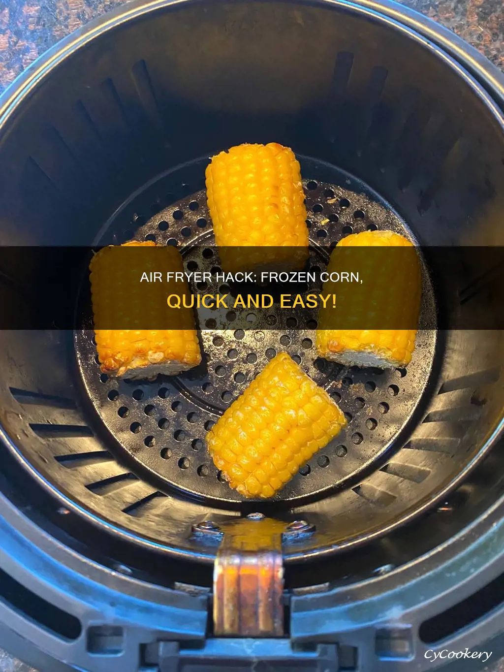 how to cook frozen corn in the air fryer
