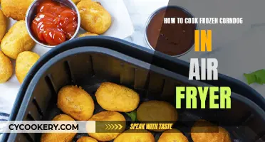 Crispy Corn Dog Delight: Air Fryer Magic